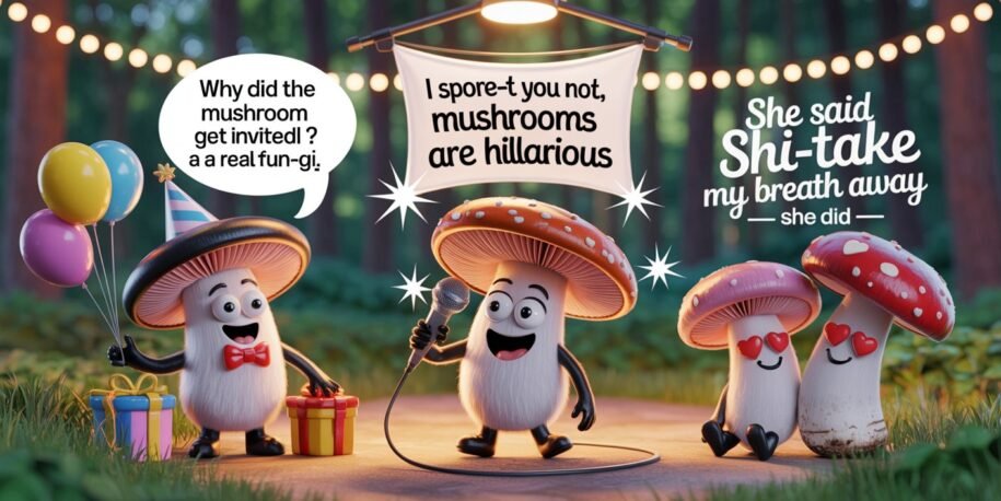 470+ Mushroom Puns That’ll Make You Spore With Laughter