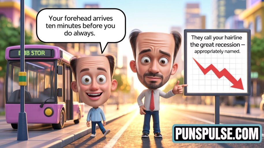 485+ Big Forehead Jokes: Funny Quips That Make You Laugh