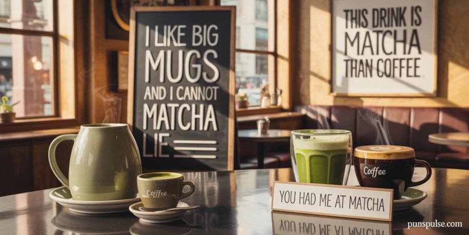 380 Matcha Puns That’ll Make You Spit Out Your Latte