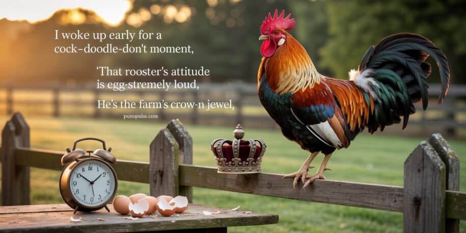 461+ Rooster Puns That Will Make You Laugh