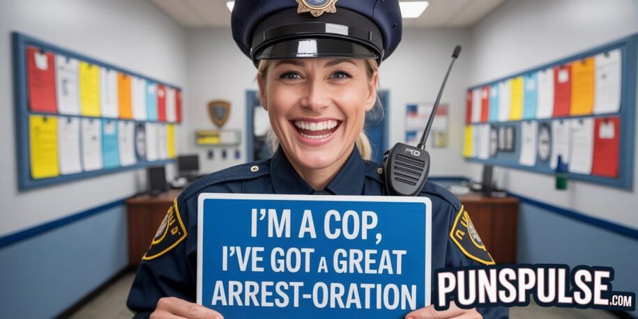 307+ Hilarious & Risky Police Puns That’ll Have You Under A-Rest