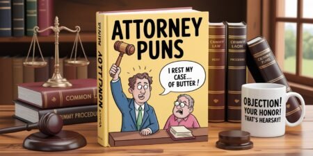 420+ Attorney Puns: Legally Hilarious Jokes That’ll Have You in Stitches
