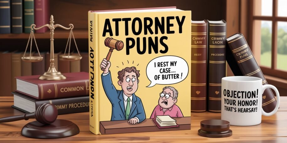 420+ Attorney Puns: Legally Hilarious Jokes That’ll Have You in Stitches
