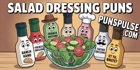 315+ Hilarious Salad Dressing Puns That Will Leave You in Stitches