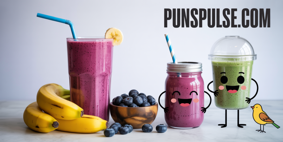 450+ Hilarious Smoothie Puns to Blend Fun and Laughter