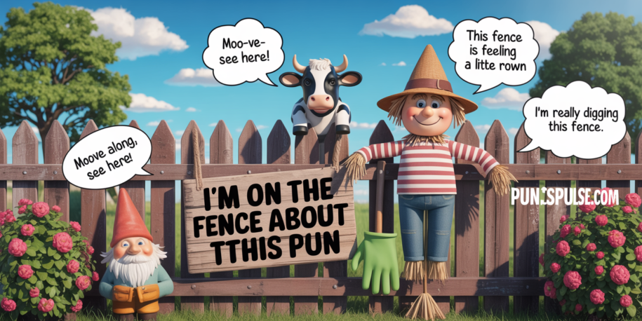 465+ Garden Fence Puns Fresh Yard Laughs That Never Fade