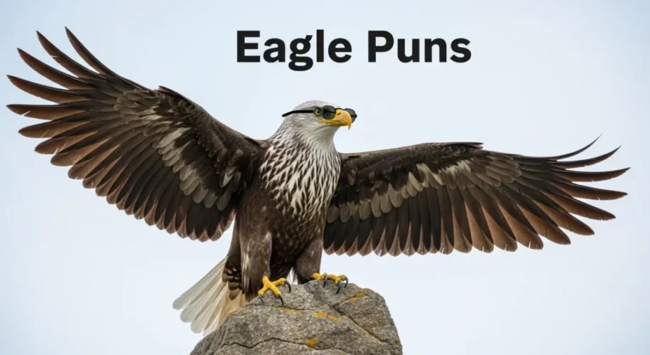 309+ Ultimate Eagle Puns Collection: Funny, Clever & Cute One-Liners That Soar