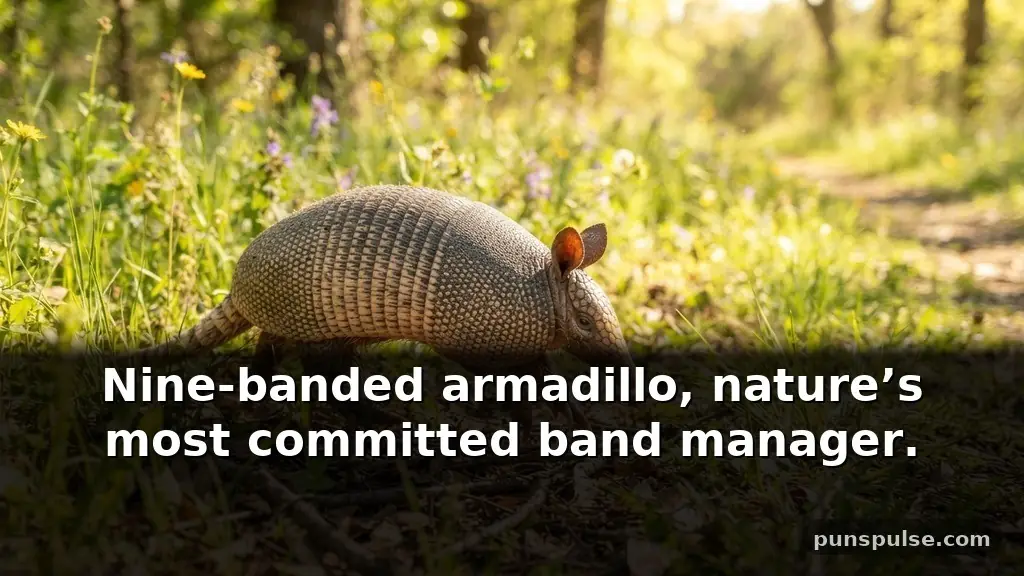 Funny Armadillo Facts Turned Into Puns