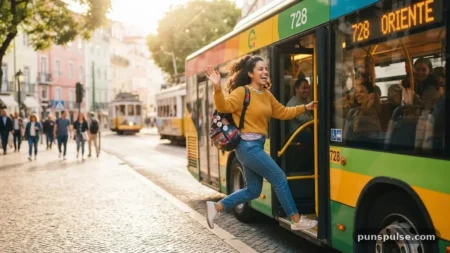 150 Bus Puns for Stops, Routes, Captions, and Classroom Laughs