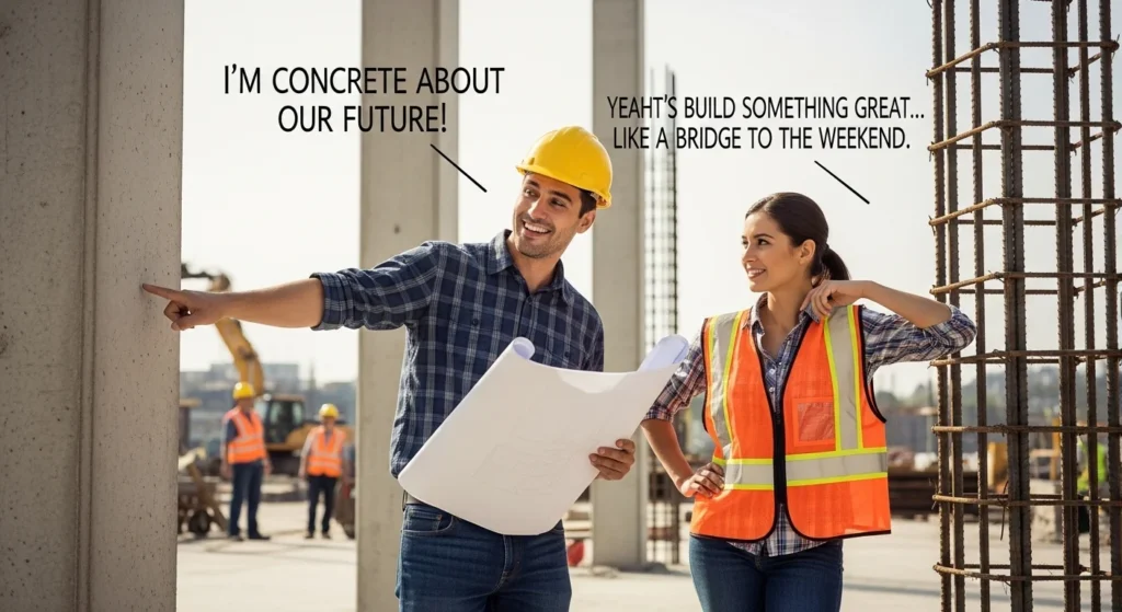 a feature image showing content related to Civil Engineering Puns