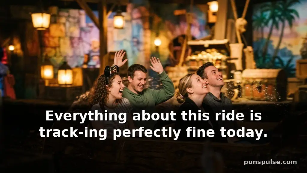 Best disney-park inside puns for your ride photos