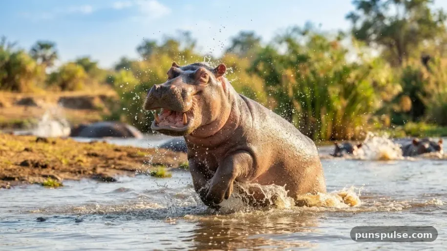 150 Hippo Puns, Short, Cute, and Clever Wordplay