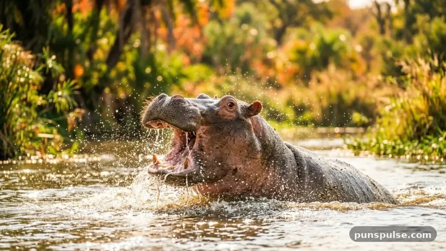 150 Hippo Puns to Brighten Your Social Media Vibes