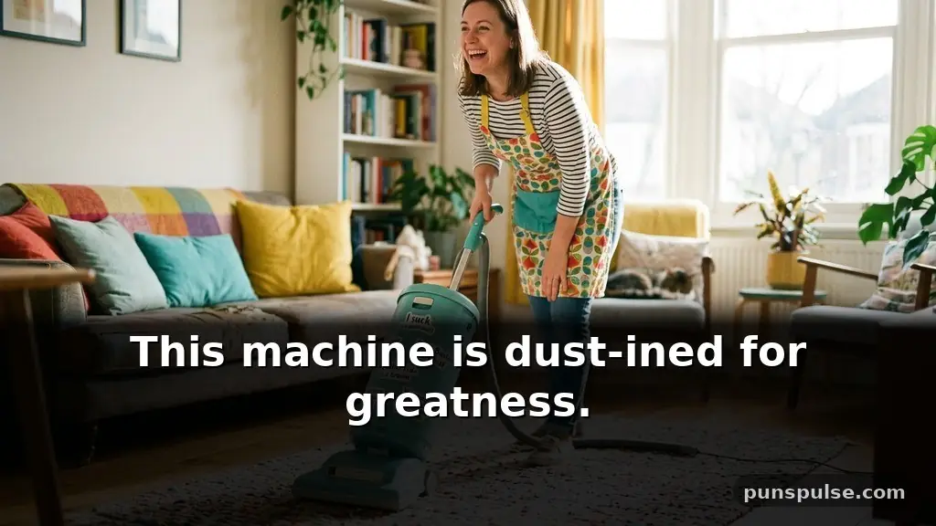 Short and funny hoover puns for one-liners