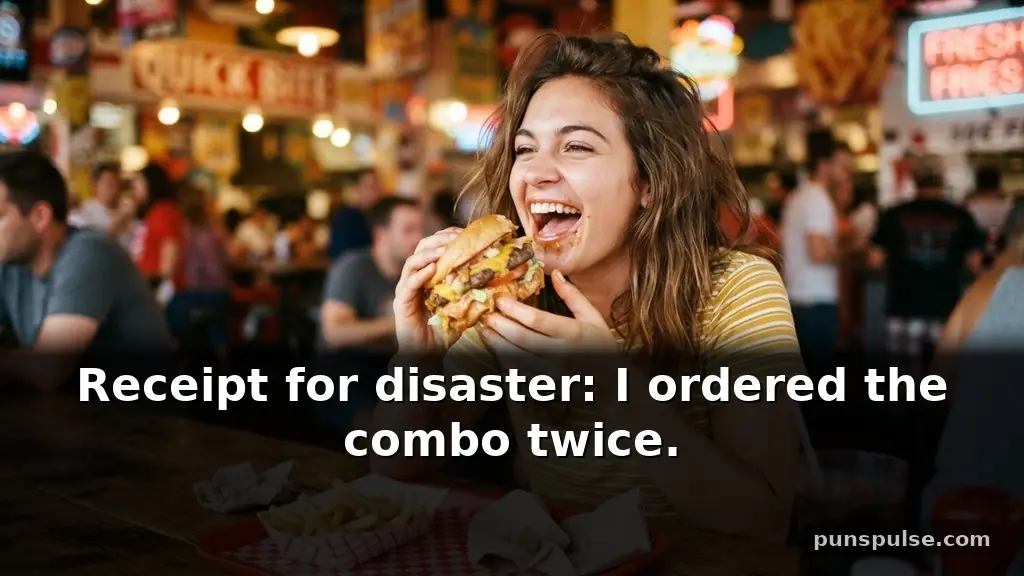 Fast Food Hunger Puns for Quick-Bite Jokes