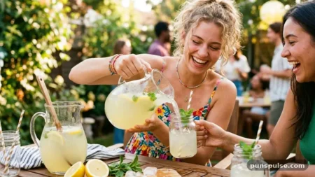 150 Lemonade Puns: Witty Lines for Captions and Cards
