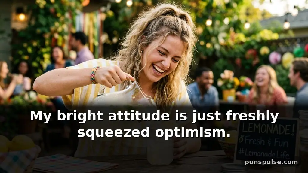 Funny lemonade puns for Instagram captions