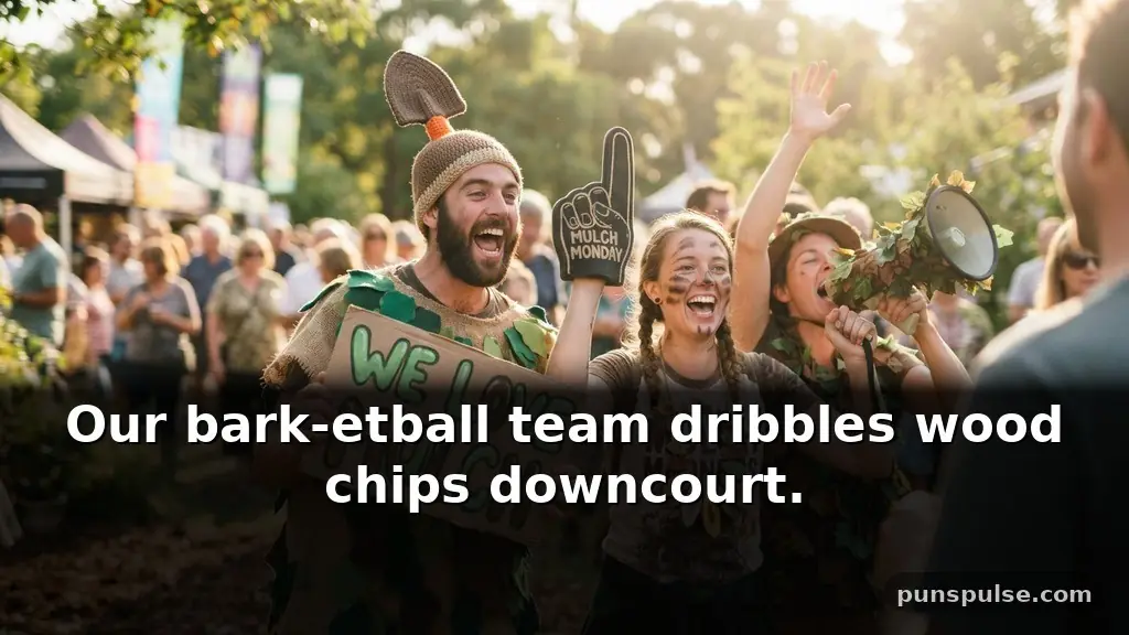 Funny Mulch Puns for Sports Fans