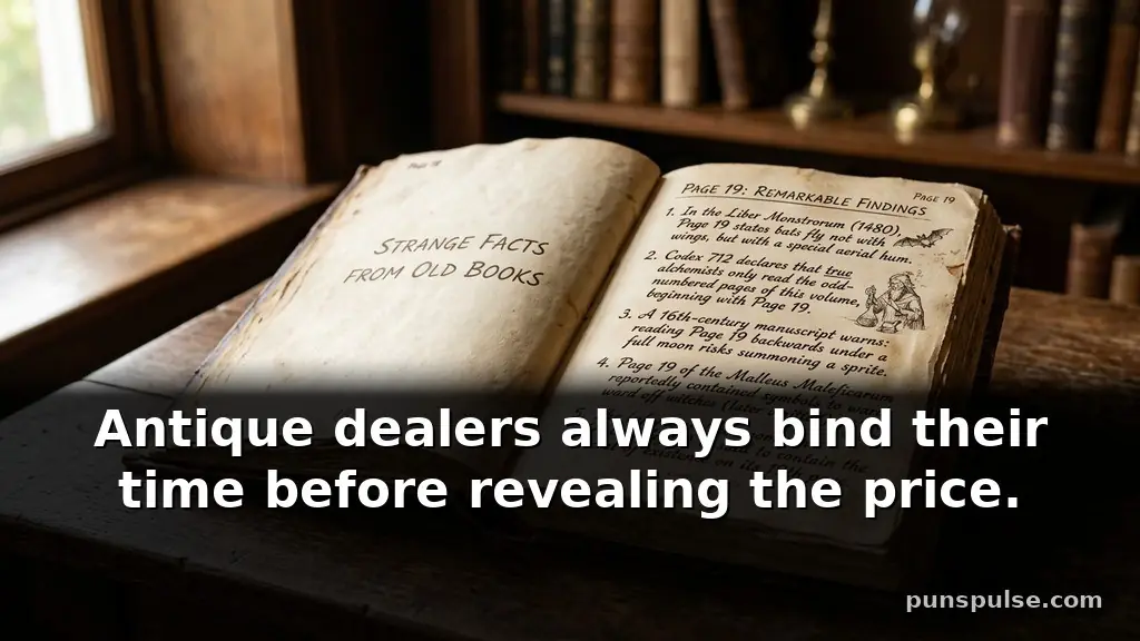 Strange page 19 facts about old books