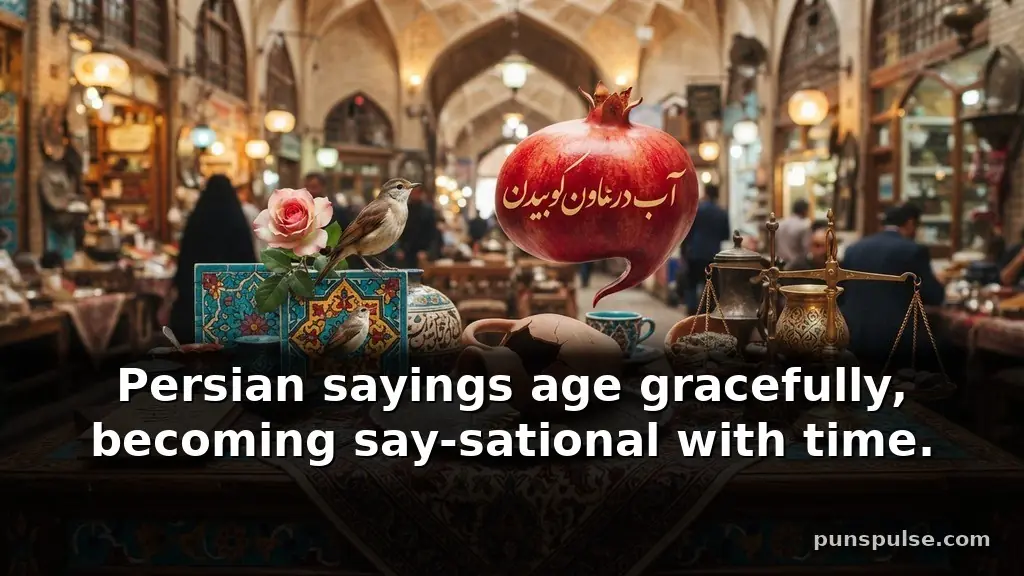 Clever • persian puns Based on Persian Sayings and Proverbs