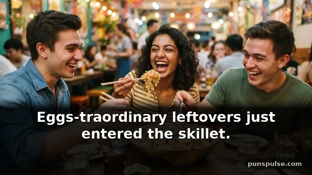 Fried rice puns and captions for hungry food fans
