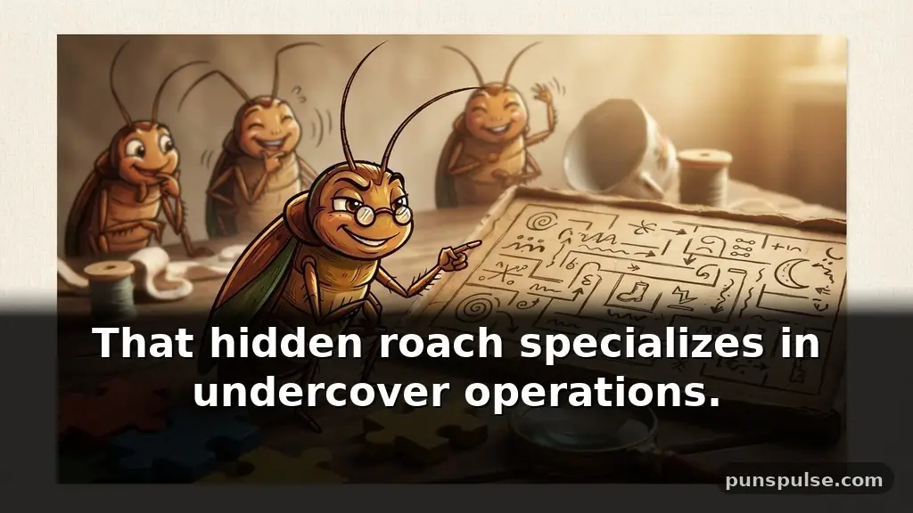 Clever cockroach riddles: • roaches jokes to guess