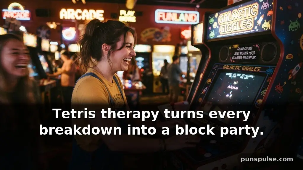 Funny Arcade Game Puns and One-Liners