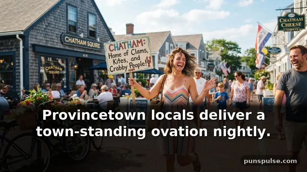 Funny Cape Cod puns about towns, landmarks, and local places
