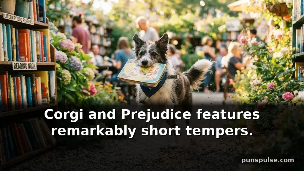 Literary Dog Breed Puns for Clever Readers