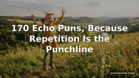 170 Echo Puns, Because Repetition Is the Punchline