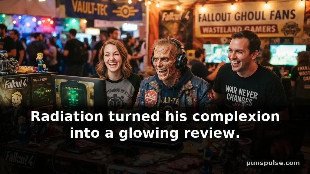 Fallout Ghoul Jokes for Gamers and Wasteland Fans