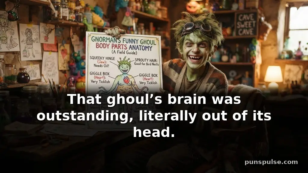 Funny Ghoul Jokes About Body Parts and Anatomy