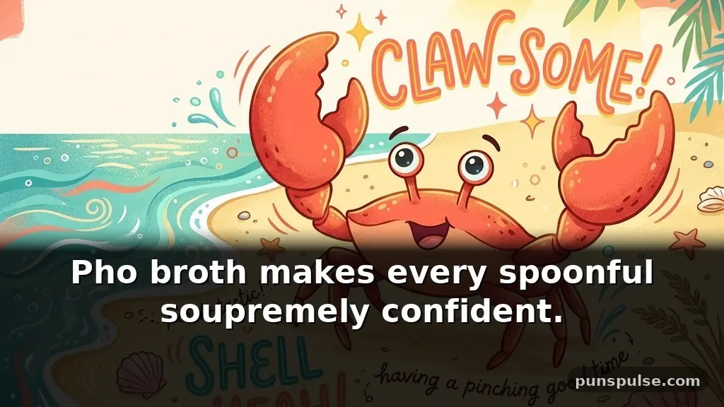 Funny pho puns about Vietnamese cuisine