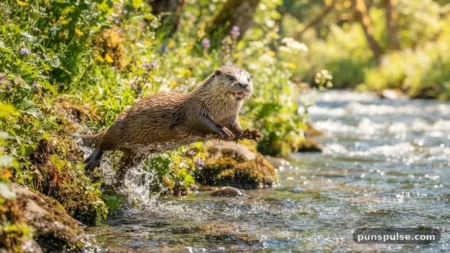 River Otter Puns: Funny Wordplay for Captions, Cards, and More