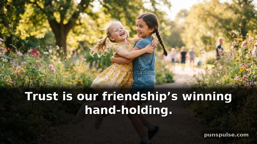 Cute Trust Puns for Friendship Cards